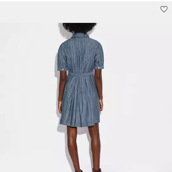 Coach chambray dress - Picture 2 of 5